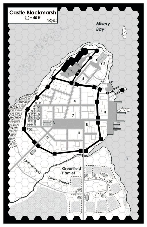 Castle Blackmarsh Small Map